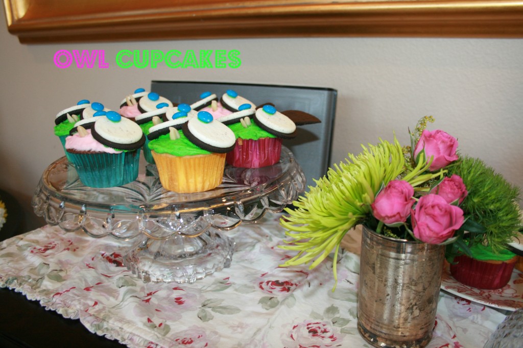 owl cupcakes