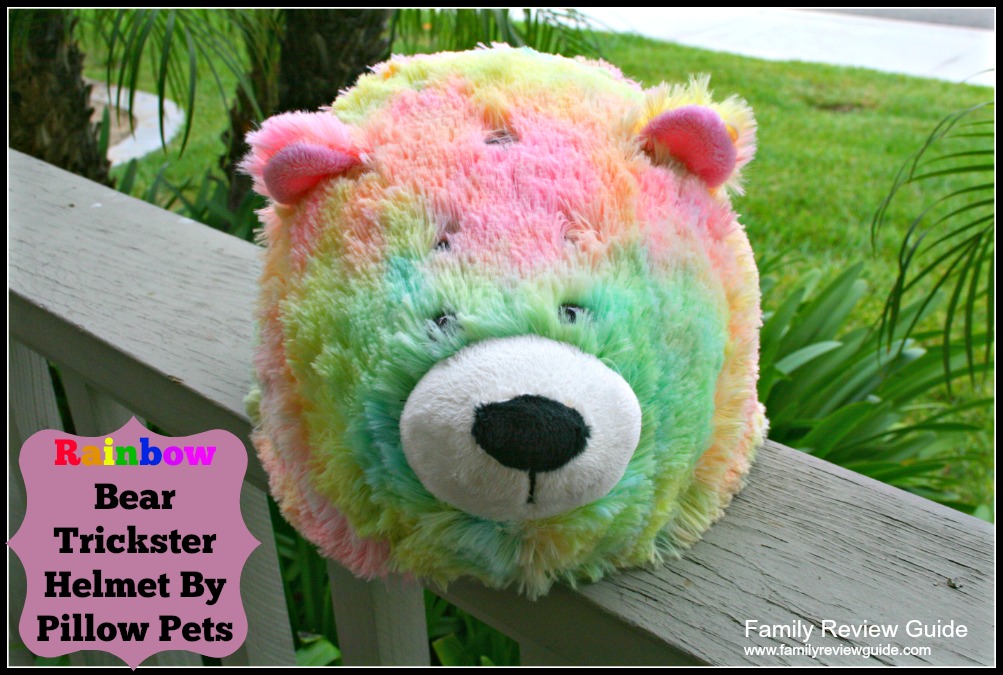 Rainbow bear best sale pillow pet