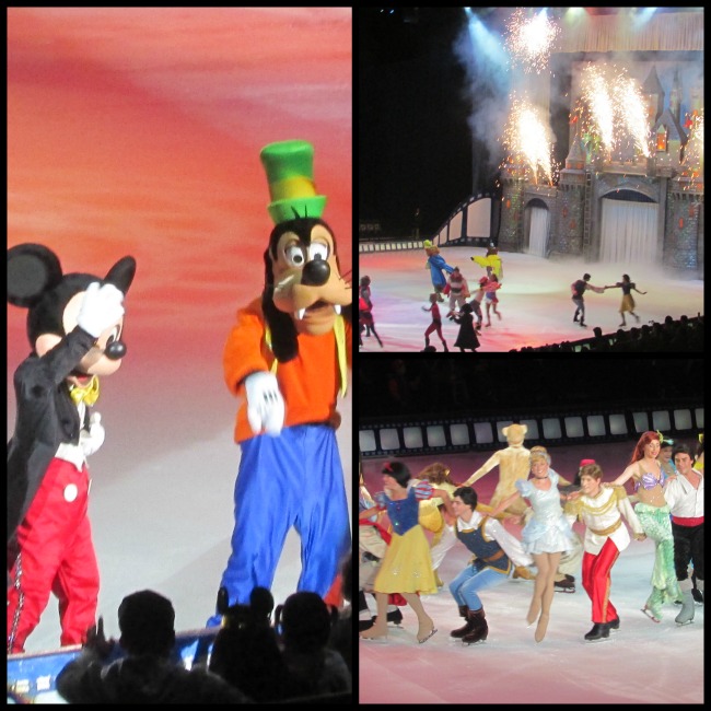 Disney on Ice 100 Years Magic end collage