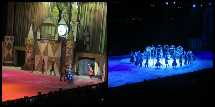 Disney on Ice 100 Years Magic small world collage
