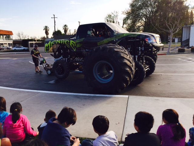 Monster Jam Appearance at Maxwell Elementary