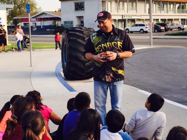 Monster Jam Appearance at Maxwell Elementary