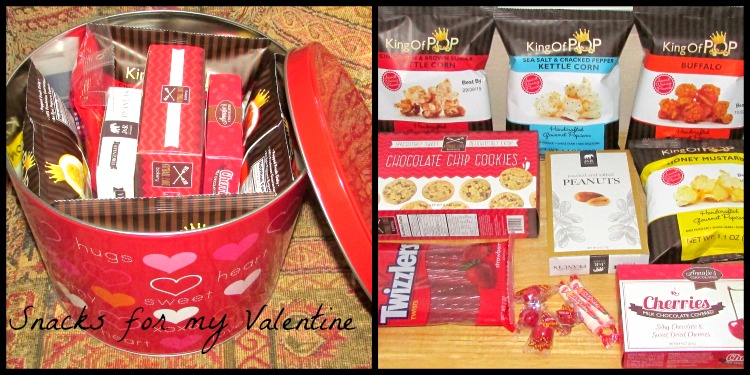 Gourmet Gift Baskets Snacks for my Valentine