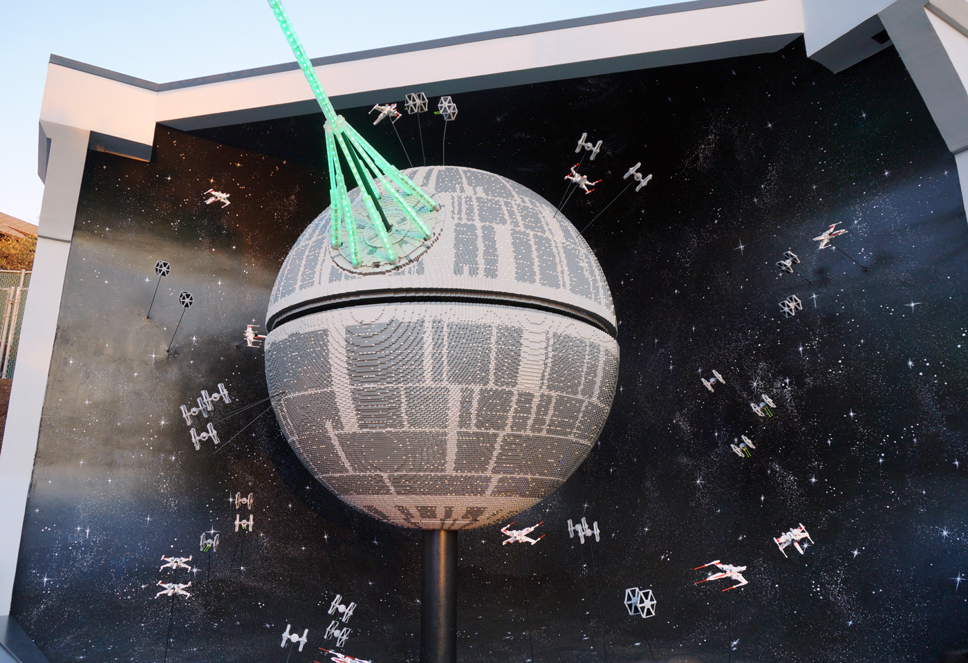 Star Wars LEGO Death Star Unveiled At LEGOLAND California