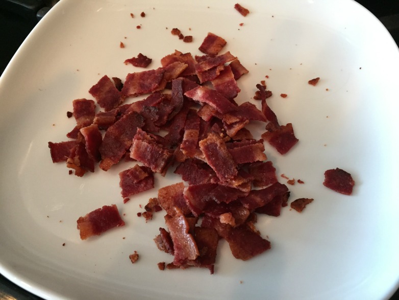 cumbled bacon