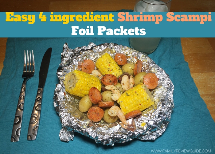 Shrimp Scampi Foil Packets