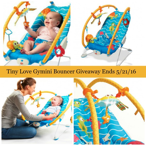 Tiny love gymini bouncer under store the sea