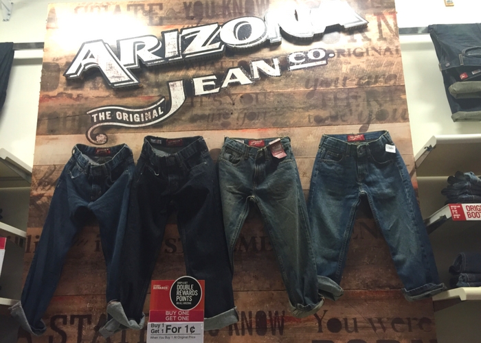 Jcpenney arizona jeans clearance sale