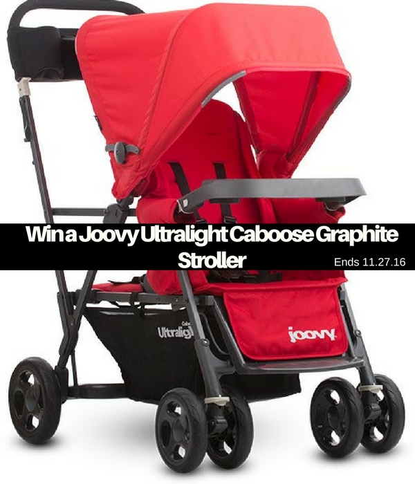 Joovy Caboose Ultralight Graphite Giveaway