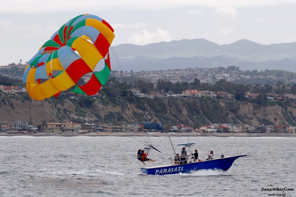 parasailing