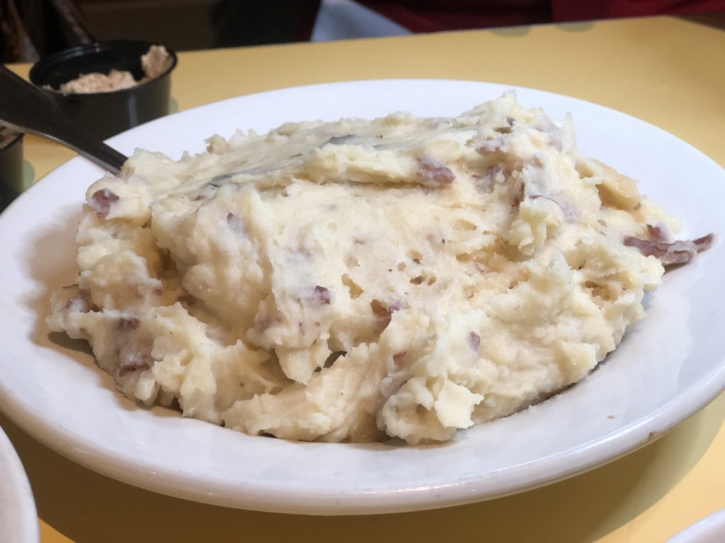 mashed potatoes