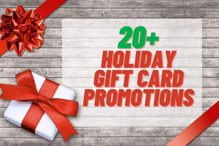 20+ Holiday Gift Card Promotions Family Review Guide