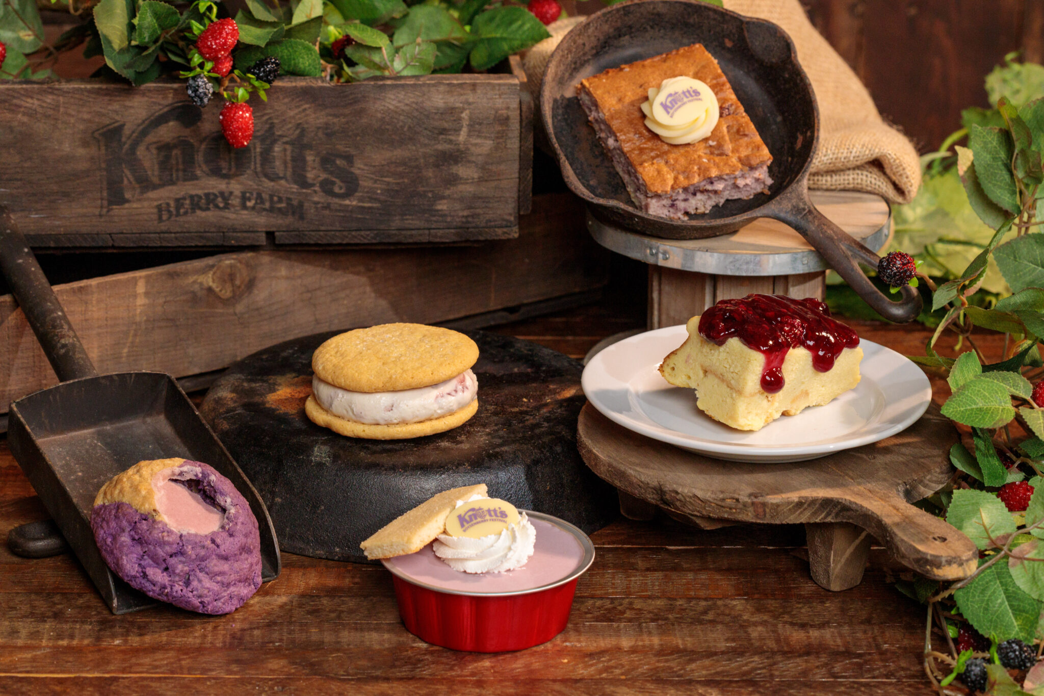 Feast On New Boysenberry Foods during Knott's Boysenberry Festival